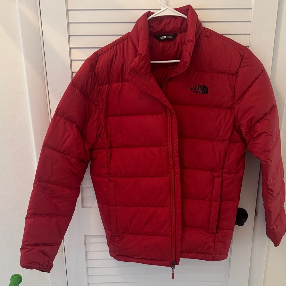 The North Face Men's Bold Red Puffer Jacket